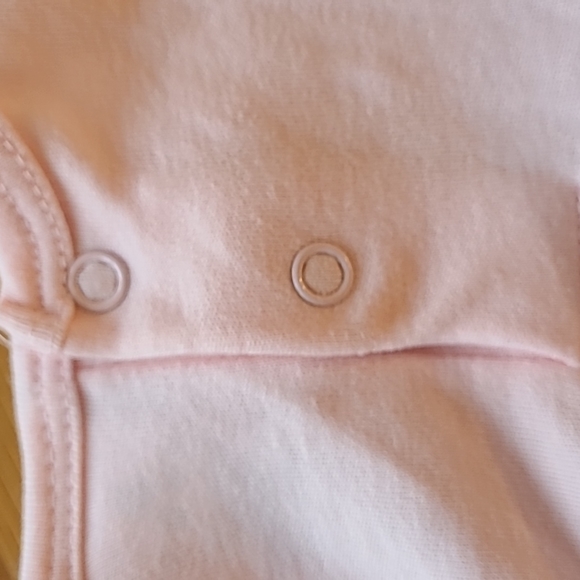 NWT Nicole Miller pink onesie/bodysuit with attached sparkly tutu - Picture 7 of 7